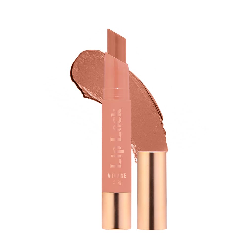 Character Lip Lock Matte Lipstick – 24H Long-Lasting Lip Color, Smooth Matte Glide, Bold Vibrant Shades, Perfect for Everyday (Bare Affair | CLK004, 2.5g)-picture-15