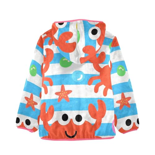 GuoChe Cute Crab Baby Boy Fleece Jacket2