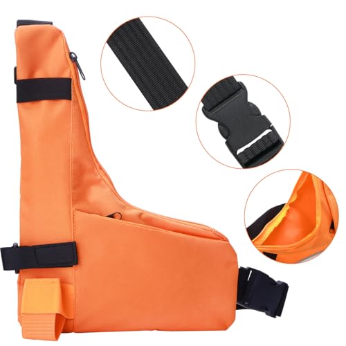 MANGEMA Radio Chest Harness Shoulder Holster Vest for Walkie Talkie holder Front Pack Radios Pouch with Front Pouches for Police Firefighter Rescue Essentials by MANGEMA - Used condition - Image 2
