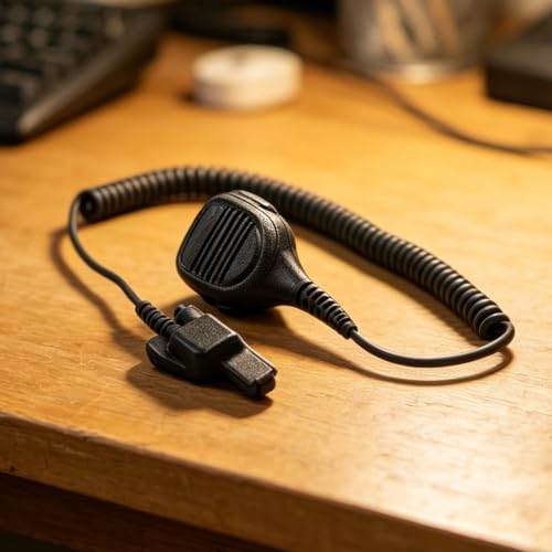 Micrófono PMMN4051B Motorola XTS5000 XTS3000 cable negro estándar 5