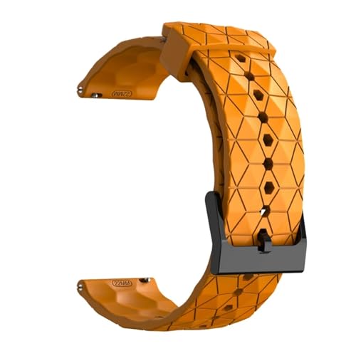 �X�|�[�c�V���R�� 20 22mm �o���h CHEETAH GTR 4/GTR 3 Pro 47 42mm GTS Bip 5 Stratos S2 S1 Pro �X�g���b�v ���X�g�o���h�ƌ݊���������܂��B(Yellow,22mm)