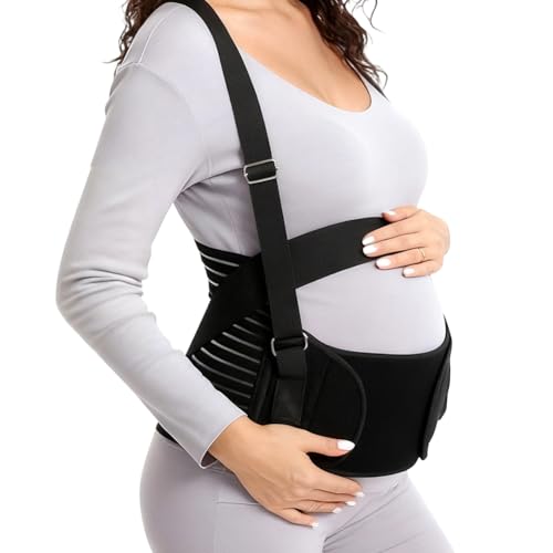 Kayuneed 5-in-1 Bauchgurt Schwangerschaft, Verstellbare Bauchband...