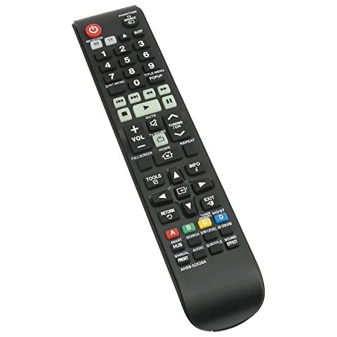 AH59-02538A Remote Replacement for Samsung HT-FM53 HT-FM65WC HT-F5500 HT-F5502K HT-F5530 HT-F5550 HT-F5550HK HTFM53 HTFM53ZA HTFM65WC HT-F5550K HT-F5550W HT-F6500 HT-F6530 HT-F6530W HT-F6550W HTF6551W Cover