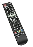 AH59-02538A Remote Replacement for Samsung HT-FM53 HT-FM65WC HT-F5500 HT-F5502K HT-F5530 HT-F5550 HT-F5550HK HTFM53 HTFM53ZA HTFM65WC HT-F5550K HT-F5550W HT-F6500 HT-F6530 HT-F6530W HT-F6550W HTF6551W