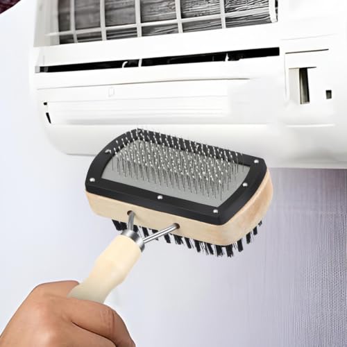 Cepillo limpiador de bobinas AC evaporador bomba de calor split kit reparador de aletas 3