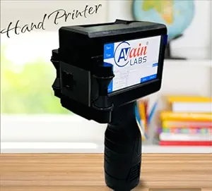 Avain Labs Handy Inkjet Printer, Bar Code Printer, Prints Labels, Logos and Documents, MRP Batch Coding