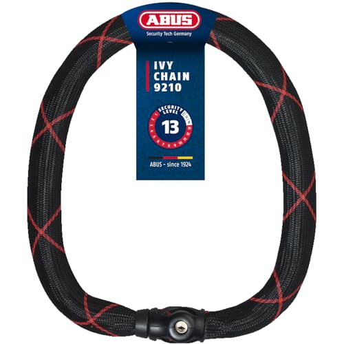 ABUS 88692 Kettenschloss, Schwarz, 110 cm