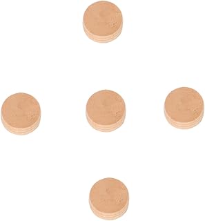 5pcs Cork Water Key Pads for Trombone, Beige Cork Accessories