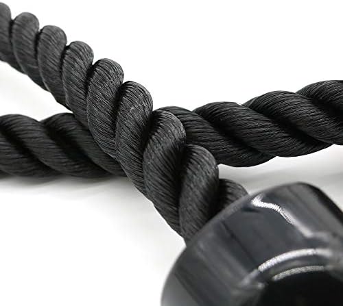 Fortitude Sports Tricep Rope 70cm | Heavy Duty Triceps Gym Rope Cable Attachment For Exercise Machines | For Bicep Curls, Triceps Press Downs/Extensions