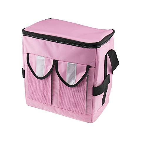 Reliant Outdoor Large Insulated Pink Cooler Bag for Men and Women with Zipper Pockets, Perfect for Work, Beach, Camping, Hiking and Everyday Use Cover