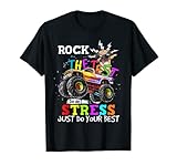 Test Day Rock The Test Teacher Dog Lover Apparel