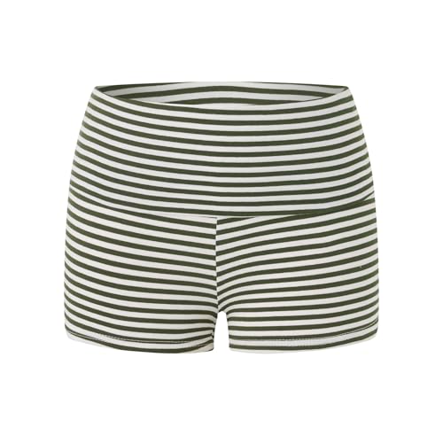 Image of Women Fold Over Mini Shorts Y2K Lounge Pajama Bottoms Low Rise Booty Shorts