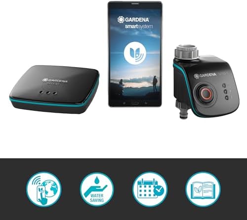 Bild 2 - Gardena smart Water Control Set: Intelligente Bewässerungssteuerung, inkl. smart Water Control und smart Gateway, mit Bewässerungscomputer, Pflanzen bewässern per smart App, Frostwarnsystem (19103-20)