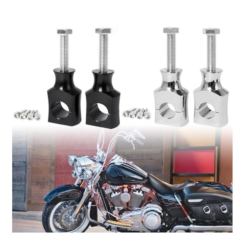 Elevador de manillar moto 25 mm para eliminar dolor de espalda 3