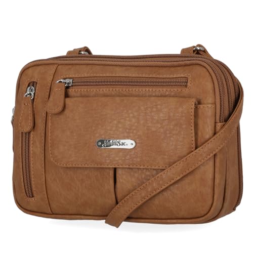 Image of MultiSac Zippy Triple Compartment Crossbody Bag