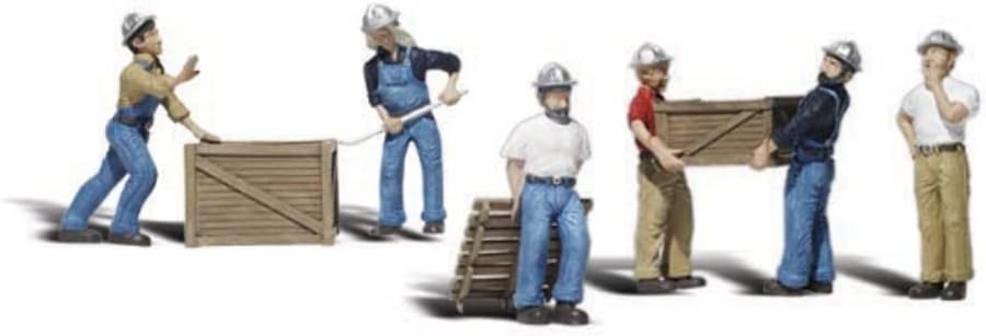 Woodland Scenics N Dock Workers