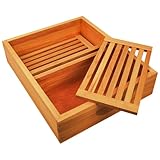 HiveSweet Bee Hive Top Feeder W/Floats 10 Frame Dipped in...