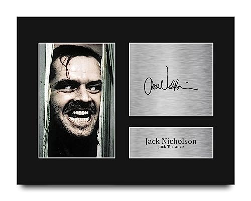 HWC Trading Jack Nicholson The Shining Gifts Printed Signed 