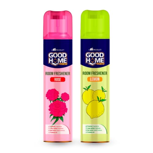 Image of Good Home Room Freshener Whispers of Passion Rose and Lemony Zest Lemon (Pack of 2)
