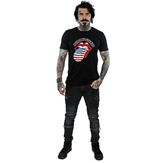 Absolute Cult Rolling Stones Homme American Flag T-Shirt – Image 5