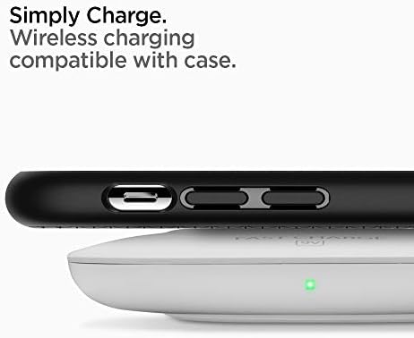 Spigen Liquid Air case compatible with iPhone XS compatible with iPhone X - Black