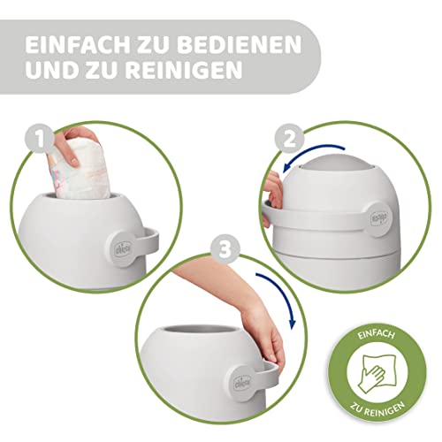 Windeleimer für Erwachsene von Chicco – Nappy Bin Odour Off