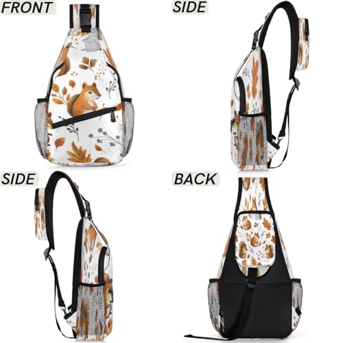 Bolso cruzado unisex para senderismo y viaje miniatura 6