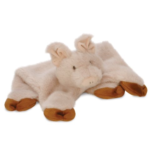 goDog Flats 770606 Piglet Plush Dog Toy