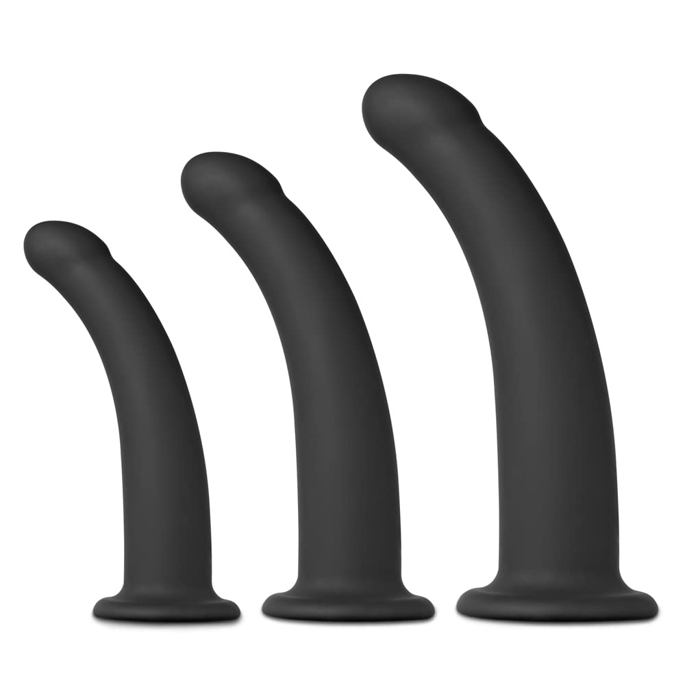 BeHorny Strap On Dildo Harness Set of 3 Dildos
