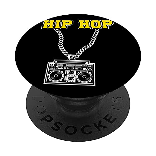 Hip Hop Rap Rapero Graffiti Músico Danza de la calle Breakdance PopSockets PopGrip Intercambiable