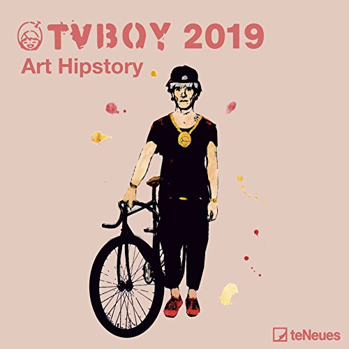 2019 TV Boy Calender - Art Calender - 30 x 30 cm (English and German and French and Italian and Spanish Edition)