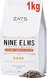 ZATS Rich Crema Strong Coffee Beans 1kg - Golden Medium Roast - Intensity 4/5 - Barista Espresso Coffee - Whole Roasted Coffee Beans, Arabica & Robusta, Speciality Coffee