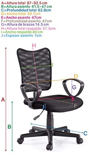 Catálogo para Comprar On-line Silla Secretarial Precio del mes. 12 Imagen adicional