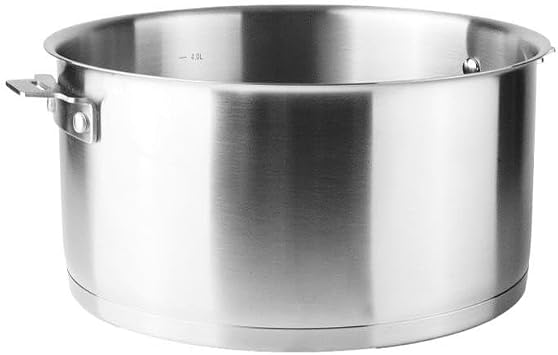 Lacor - 56616 - Body for Combination Cooker Pot 18/10 Stainless Steel Aluminium 1.5 L Thermal Sandwich Base Stackable Suitable for Induction Cookers Dishwasher Safe Oven Safe Diameter 16 cm