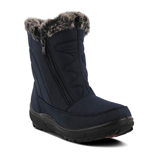 Image of Flexus Boots for Women - Waterproof Nylon Boots with Dual Zippers - Winter Snow Boots