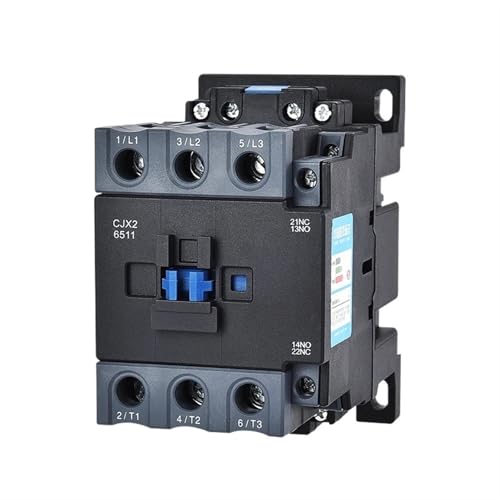 Contacteur monophasé triphasé CJX2 65A 380V pour sécuriser un réseau 220V