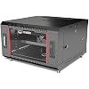 6U Wall Mount Server Rack Cabinet 19 Network Rack Enclosure, 24 Deep Data Rack Cabinet with Fan, PDU & Shelf for IT Equipment, Switches and Patch Panel