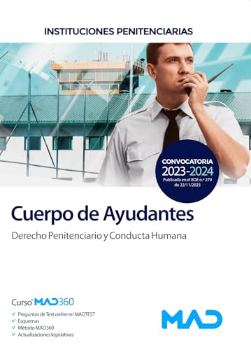Portada de Cuerpo de Ayudantes de Instituciones Penitenciarias. Derecho Penitenciario y Conducta Humana