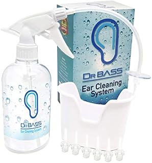 DrBass Ear Wax Removal Kit, All-in-1 Earwax Remover, Cleaner. Ear Irrigation System