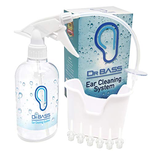 DrBass Ear Wax Removal Kit, All-in-1 Earwax Remover, Cleaner. Ear Irrigation System