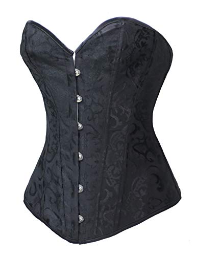 Corset amincissant pour masquer les rondeurs et sublimer le corps en brocart XXXXL