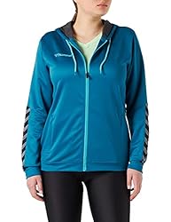 Damen Jogging Hoodie</b> aus strukturiertem Polyester Strick