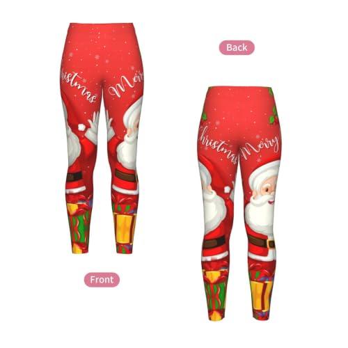 Leggings de compresión para regalo mallas suaves de Feliz Navidad mujer 4