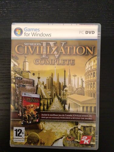 Coffret Civilization 4 (Civ 4 + Extension Beyond the Sword +...