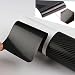 HUAQIEMI 4Pcs Carbon Fiber Placa de Decoración Estribos Desgaste Alféizar Puerta, para...