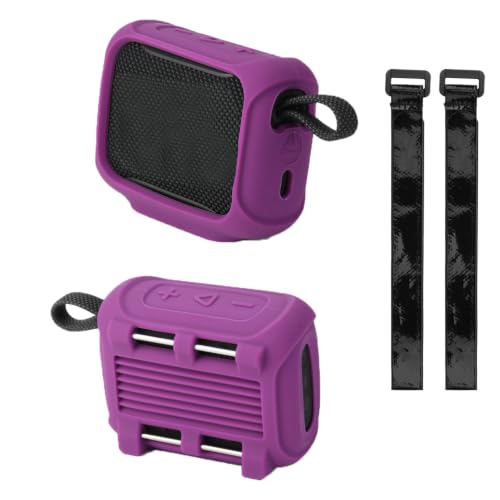 JBL GO 5�Ή��V���R���P�[�X�A�|�[�^�u���X�s�[�J�[�p���߉\�ȃX�g���b�v�t���ϏՌ��ی�J�o�[