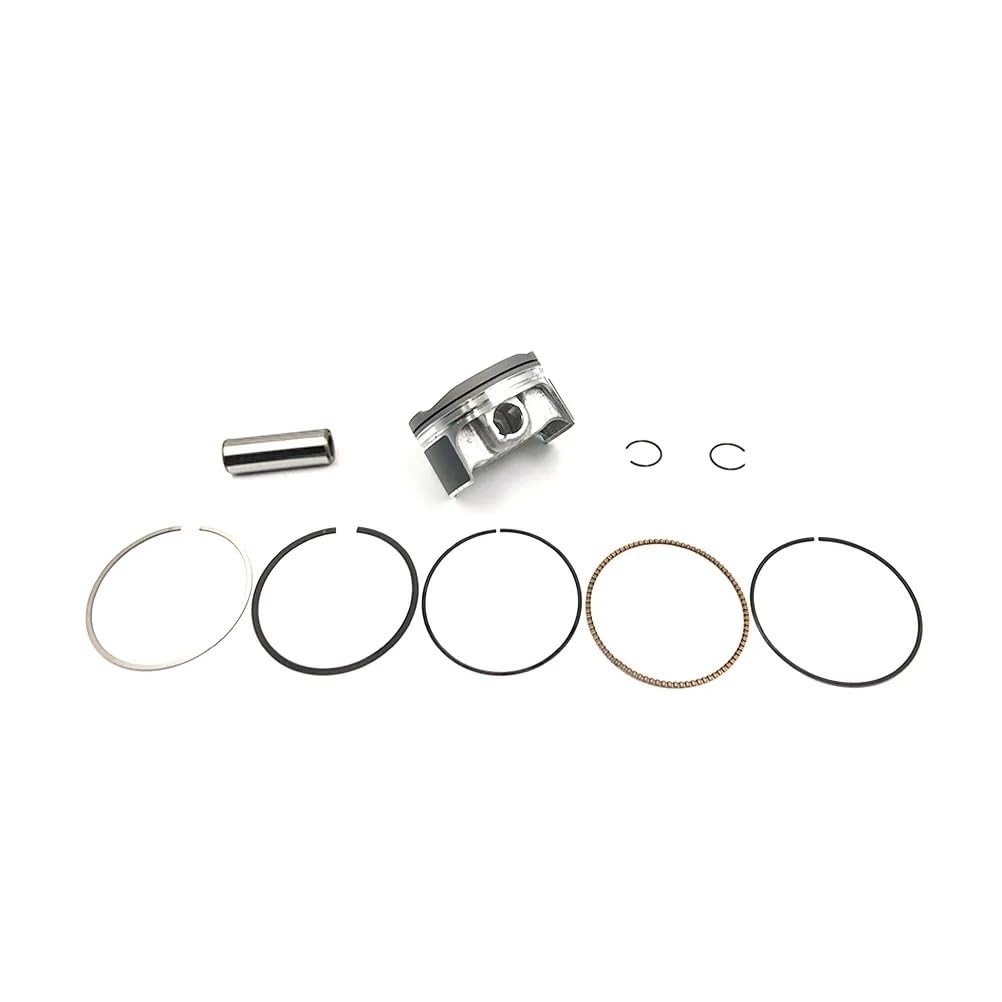 Cilindro Motosierra Caja Cilindro Aire Gran Diámetro 77mm Cabeza Pistón Junta Motor Varilla Conexión Para ZONGSHEN NC250 250cc Piezas Motocicleta Y Bicicletas Pistón | Piston Ring Set
