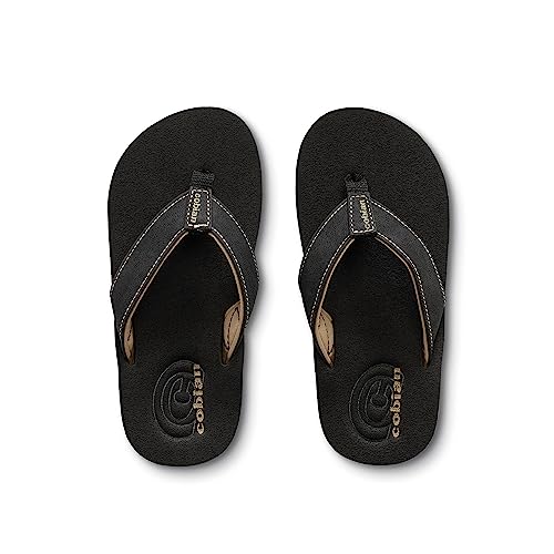 Cobian Big Boys Floater 2 Jr Black Sandal, 6-7 #TOP3