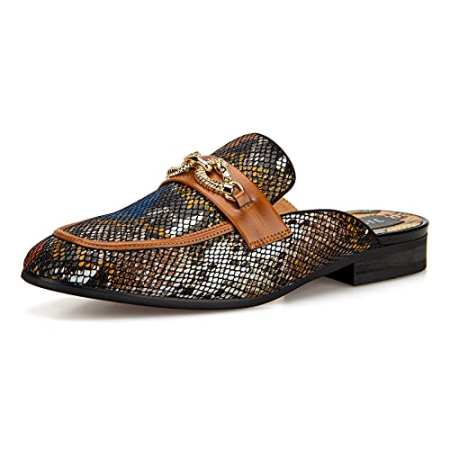 Jitai men dress slippers slip-on loafers men causal backless sand…