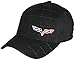 Corvette Black Prepp Fitted Hat
